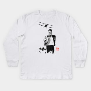 north by northwest Kids Long Sleeve T-Shirt